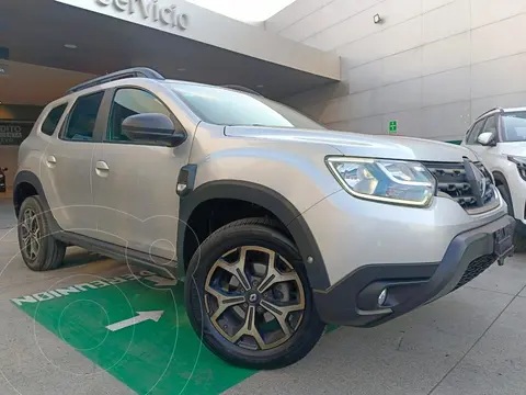 Renault Duster Iconic Aut usado (2024) color plateado financiado en mensualidades(enganche $72,960 mensualidades desde $8,395)