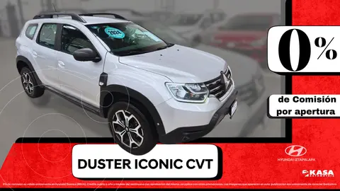 Renault Duster Iconic Aut usado (2024) color plateado precio $318,000