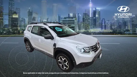 Renault Duster Iconic Aut usado (2024) color plateado precio $299,300