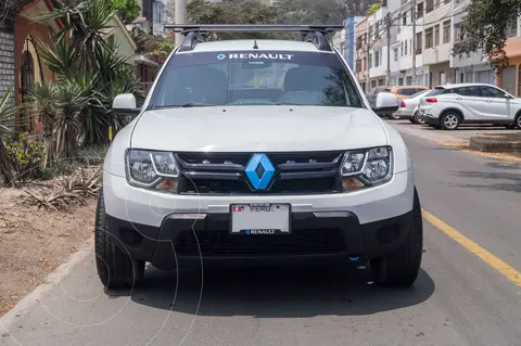 Renault Duster  1.6L Expression 4x2 usado (2017) color Blanco precio u$s10,900