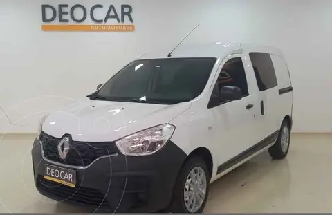 Renault Kangoo 2 Break 1.6 Authentique 1P usado (2018) color Blanco precio $19.500.000