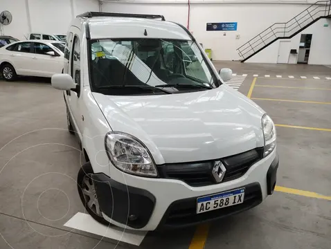 Renault Kangoo 2 Break 1.6 Authentique Plus 2P usado (2018) color Blanco Glaciar precio $15.000.000