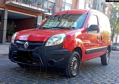 Renault Kangoo 2 Break 1.6 Authentique Plus 2P usado (2017) color Rojo precio $14.000.000