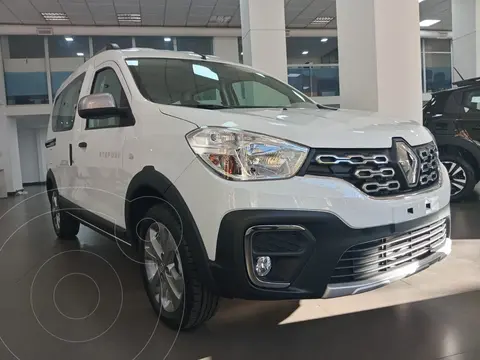 Renault Kangoo Stepway 1.6 SCe nuevo color Blanco Glaciar financiado en cuotas(anticipo $29.200.000 cuotas desde $1.250.000)