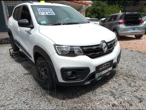 Renault Kwid Outsider usado (2019) color Blanco Glaciar financiado en cuotas(anticipo $5.800.000)