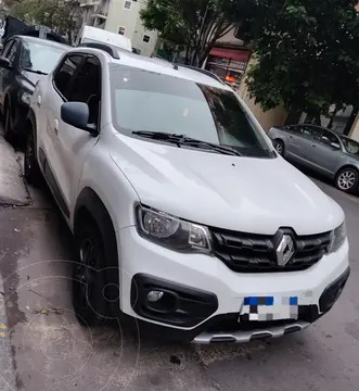 Renault Kwid Outsider usado (2021) color Blanco Glaciar precio $13.900.000