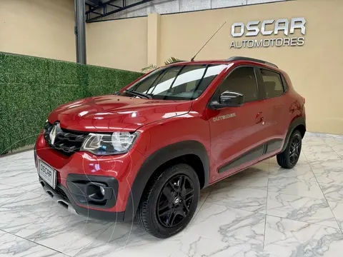 Renault Kwid Outsider usado (2019) color Rojo Fuego precio $13.990.000