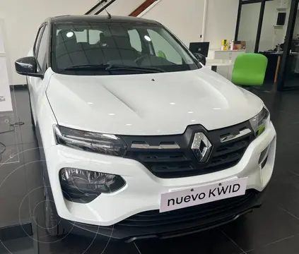 Renault Kwid Iconic Bitono nuevo color Blanco financiado en cuotas(anticipo $6.000.000 cuotas desde $195.000)