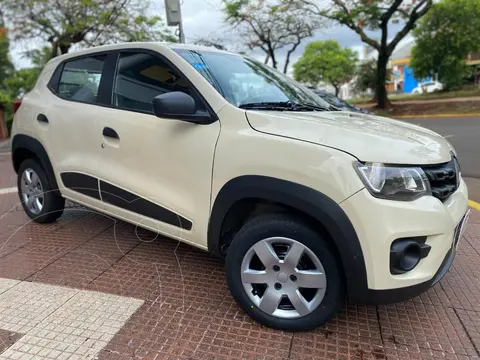 Renault Kwid KWID 1.0 ZEN usado (2018) color Crema precio $13.949.990