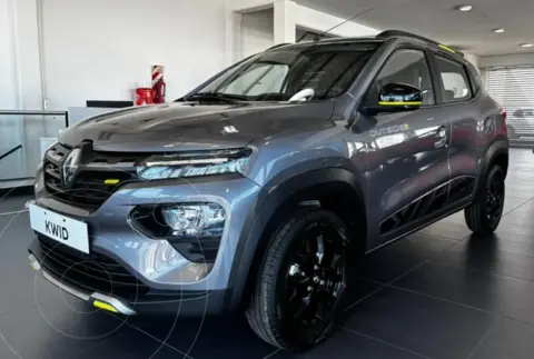 Renault Kwid Iconic Outsider nuevo color Gris financiado en cuotas(anticipo $8.000.000 cuotas desde $1.333.000)