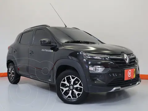 Renault Kwid Outsider usado (2020) color Negro financiado en cuotas(cuota inicial $1.000.000 cuotas desde $1.270.000)