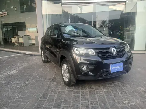 Renault Kwid Iconic usado (2021) color Negro financiado en mensualidades(enganche $70,224 mensualidades desde $2,955)