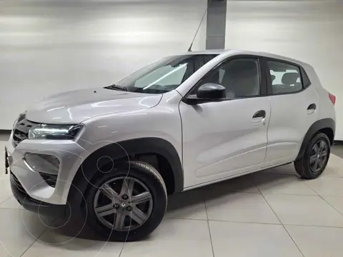 Renault Kwid Intens usado (2025) color Gris financiado en mensualidades(enganche $47,300 mensualidades desde $4,666)