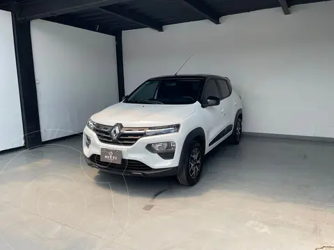 Renault Kwid Bitono usado (2024) color Blanco precio $228,000