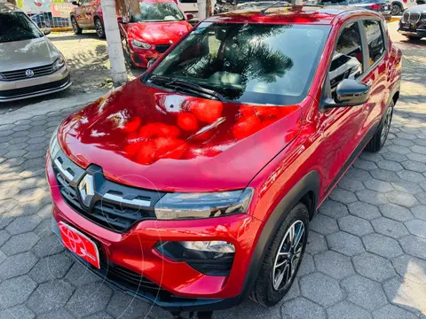 Renault Kwid Iconic usado (2023) color Rojo financiado en mensualidades(enganche $47,569 mensualidades desde $4,225)
