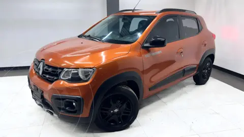 Renault Kwid Outsider usado (2019) color Naranja financiado en mensualidades(enganche $38,500 mensualidades desde $3,798)
