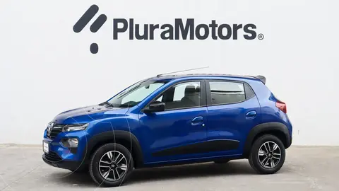 Renault Kwid Iconic usado (2024) color Azul precio $195,000