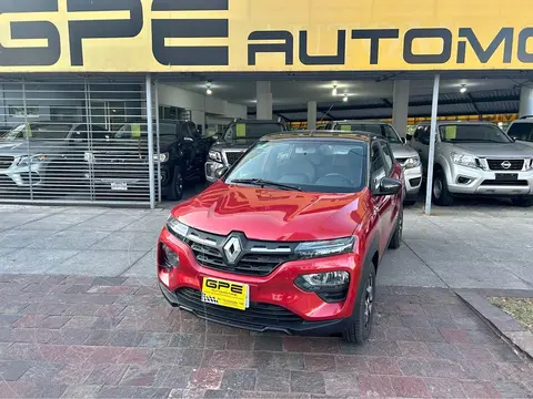 Renault Kwid Bitono usado (2023) color Rojo Fuego financiado en mensualidades(enganche $50,160 mensualidades desde $4,370)