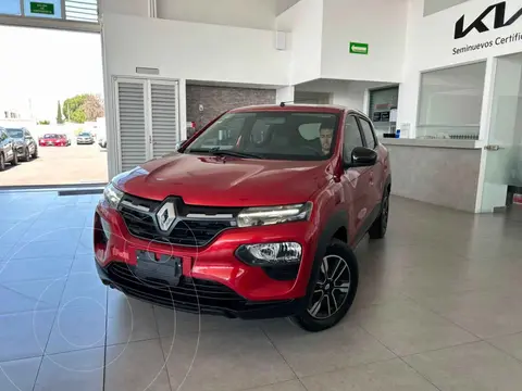 Renault Kwid Iconic usado (2023) color Rojo financiado en mensualidades(enganche $59,950 mensualidades desde $5,146)