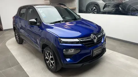Renault Kwid Bitono usado (2023) color Azul precio $205,000