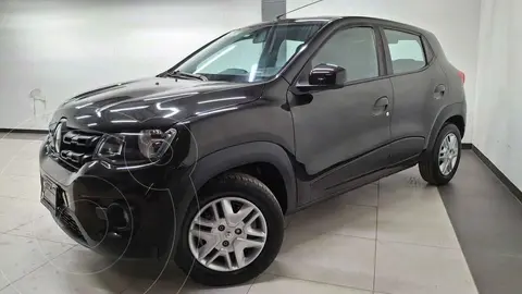 Renault Kwid Iconic usado (2022) color Negro financiado en mensualidades(enganche $42,900 mensualidades desde $4,232)