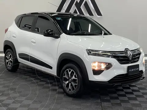 Renault Kwid Bitono usado (2023) color Blanco precio $197,999