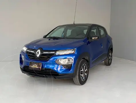 Renault Kwid Bitono usado (2024) color Azul precio $209,000