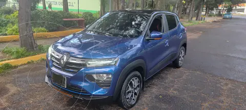 Renault Kwid Bitono usado (2023) color Azul precio $193,000