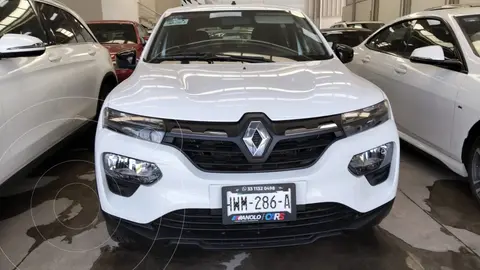 Renault Kwid Iconic usado (2024) color Blanco financiado en mensualidades(enganche $44,000 mensualidades desde $6,574)