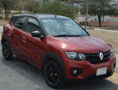 Renault Kwid Bitono usado (2021) color Rojo Fuego precio $174,900