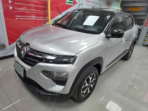 Renault Kwid Bitono usado (2024) color Gris precio $215,100
