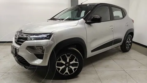 Renault Kwid Bitono usado (2024) color Gris precio $235,000