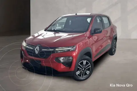 Renault Kwid Iconic usado (2024) color Rojo financiado en mensualidades(enganche $54,500 mensualidades desde $4,678)