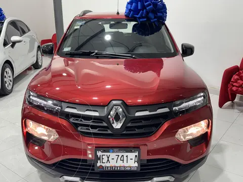Renault Kwid Outsider usado (2024) color Rojo Fuego financiado en mensualidades(enganche $69,297 mensualidades desde $7,267)