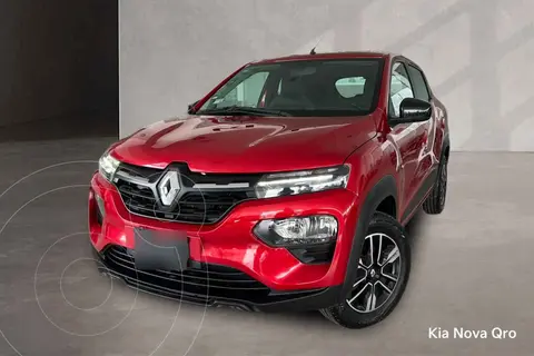 Renault Kwid Iconic usado (2023) color Rojo financiado en mensualidades(enganche $54,500 mensualidades desde $4,678)
