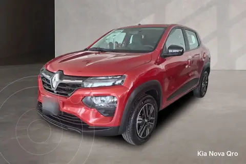 Renault Kwid Iconic usado (2024) color Rojo financiado en mensualidades(enganche $61,858 mensualidades desde $5,310)