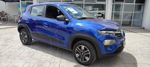 Renault Kwid Iconic usado (2022) color Azul financiado en mensualidades(enganche $39,959 mensualidades desde $4,752)