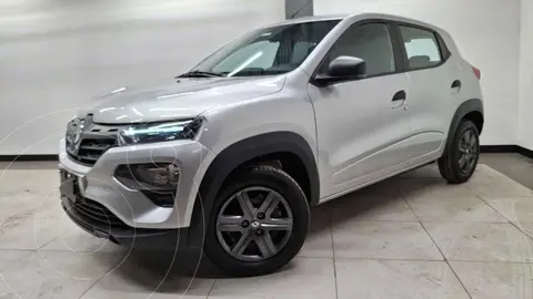 Renault Kwid Intens usado (2025) color Plata financiado en mensualidades(enganche $49,500 mensualidades desde $4,883)