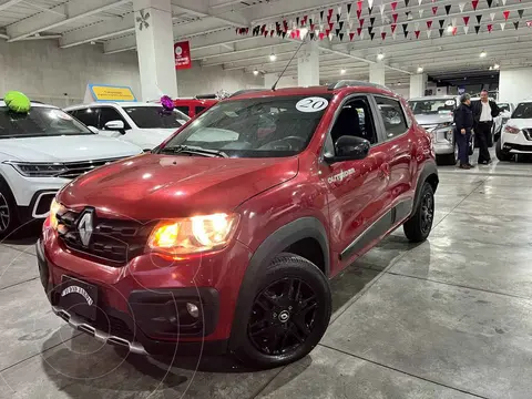 Renault Kwid Outsider usado (2020) color Rojo financiado en mensualidades(enganche $50,385 mensualidades desde $3,855)