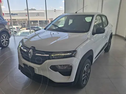 Renault Kwid Iconic usado (2024) color Blanco financiado en mensualidades(enganche $61,858 mensualidades desde $5,310)