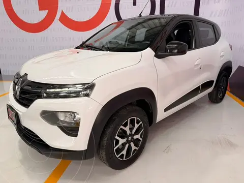 Renault Kwid Bitono usado (2023) color Blanco precio $189,000