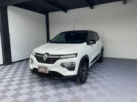 Renault Kwid Bitono usado (2024) color Blanco precio $228,000