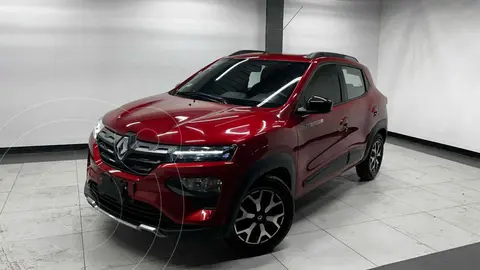 Renault Kwid Outsider usado (2024) color Rojo financiado en mensualidades(enganche $51,700 mensualidades desde $5,100)