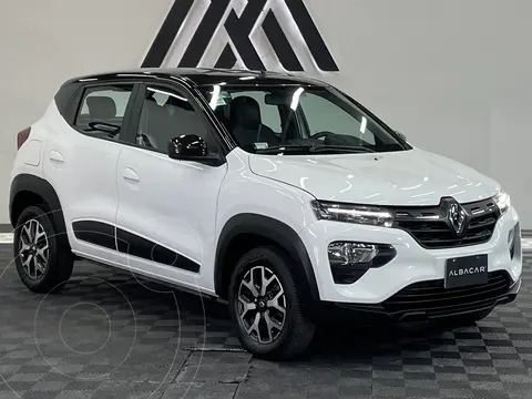 Renault Kwid Bitono usado (2024) color Blanco precio $207,999