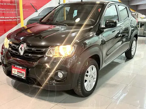 Renault Kwid Iconic usado (2022) color Negro financiado en mensualidades(enganche $43,978 mensualidades desde $4,338)