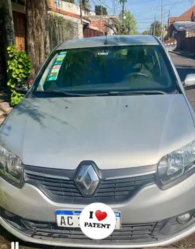 Renault Logan 1.6 Expression usado (2018) color Gris Acero precio $14.000.000