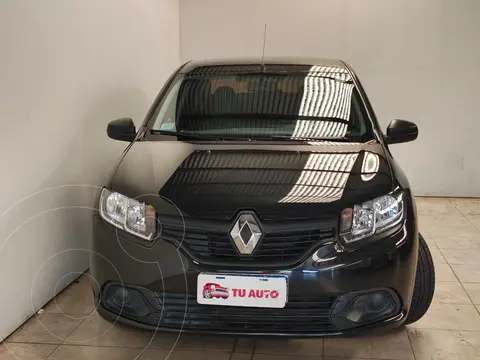 Renault Logan 1.6 Authentique Plus usado (2018) color Negro Nacre precio $15.500.000