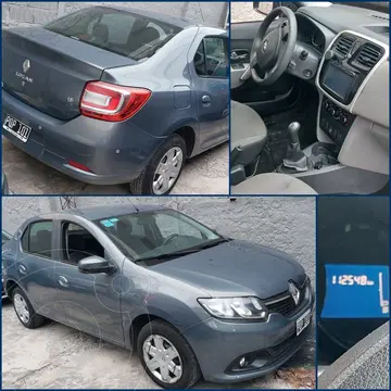 Renault Logan 1.6 Expression usado (2016) color Gris Acero financiado en cuotas(anticipo $5.200.000)