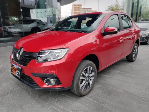 Renault Logan Intens Aut usado (2024) color Rojo financiado en mensualidades(enganche $73,575 mensualidades desde $5,626)