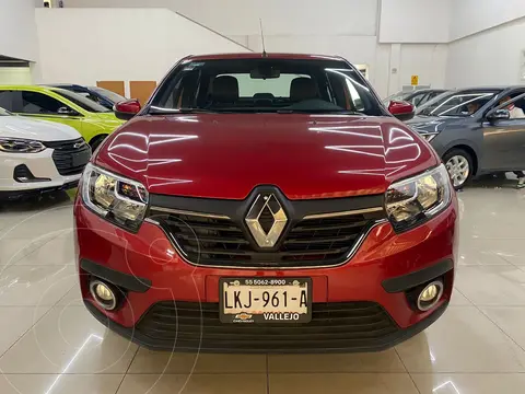 Renault Logan Intens usado (2023) color Rojo financiado en mensualidades(enganche $65,128 mensualidades desde $5,591)